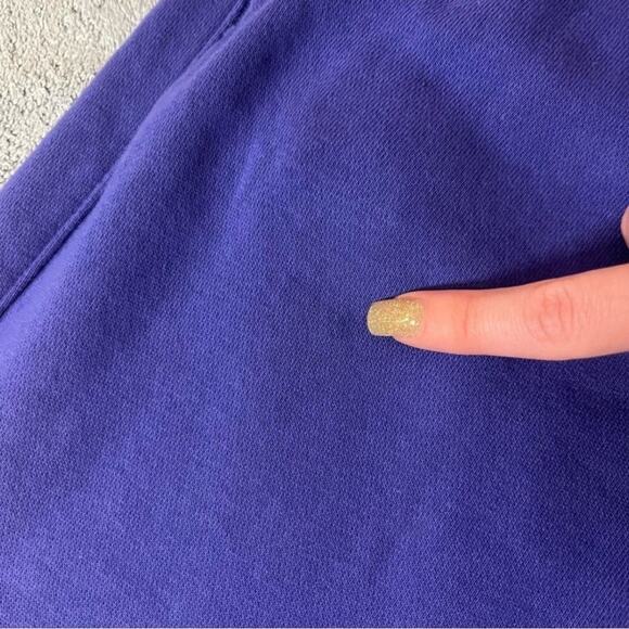 Nike Big Kids Purple Cozy Club Fleece Joggers Athletic Size Large (10-12) - Picture 11 of 12